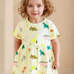 LULU & SKY Girls Printed Nightdress-picture-19