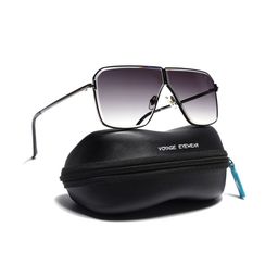 Voyage Unisex Green Lens & Gunmetal-Toned Round Sunglasses with-picture-7