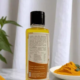 Khadi Pure Herbal Sandal & Turmeric Body Wash -210 ml image 2