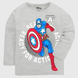 Marvel by Miss and Chief Boys 3 Avengers Printed Applique T-shirt image 5