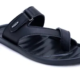 R-SWISS Men Black Synthetic Flip Flops image 5