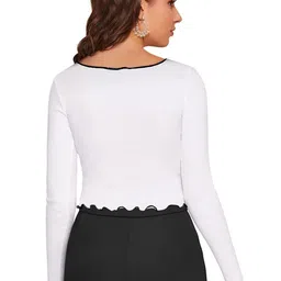 SZN Ruffles Crop Top image 2