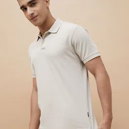 Fame Forever by Lifestyle Men Solid Polo Collar T-shirt image 5