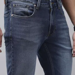 SPYKAR Men Rafter Bootcut Stretchable Jeans image 5