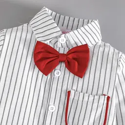 Hopscotch Boys Striped Shirt with Trousers image 4