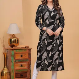 PURSHOTTAM WALA Women Printed Gotta Patti Floral Kurta-picture-10