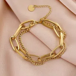 Designs & You Gold-Plated Link Bracelet-picture-39