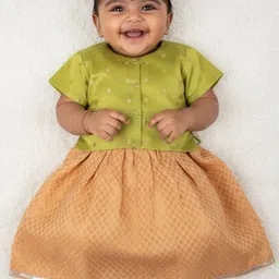 Sangria Girls Ready to Wear Lehenga & Blouse Set image 5