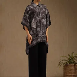 Soch Printed Shirt Collar Kaftan Tunics image 4