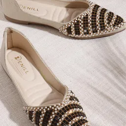 Denill Women Embellished Mojaris-picture-32