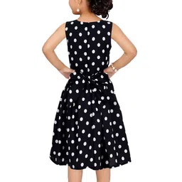 Wow Princess Polka Dot Crepe A-Line Dress image 3