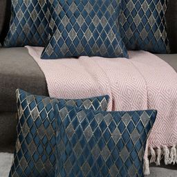 monkdecor Diamond Embroidered Velvet Cushion Covers-picture-21