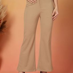 plusS Women Flared Bootcut Trousers-picture-17