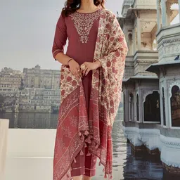 Sita Women Kurta with Trouser & Dupatta-picture-23