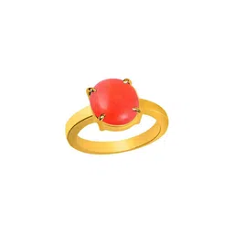 elitemart Unisex Gold-Plated Brass Finger Ring-picture-13