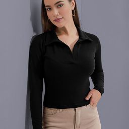 Dream Beauty Fashion Ribbed Shirt Style Top-picture-40
