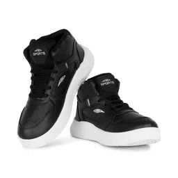 DRACKFOOT Men Textured Round Toe Lace-Ups Sneakers image 2