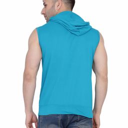 BEYOU FASHION Hooded Sleeveless Slim Fit T-shirt-picture-11