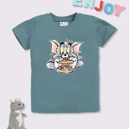 YK X Minute Mirth Infant Boys Tom & Jerry Printed Pure Cotton T-shirt-picture-20