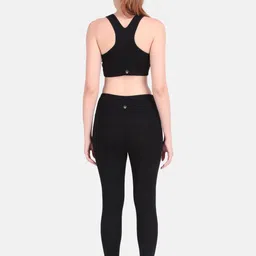 Wearjukebox Round Neck Top With Leggings image 4