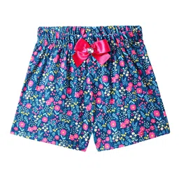 CrayonFlakes Girls Floral Printed Shorts-picture-32