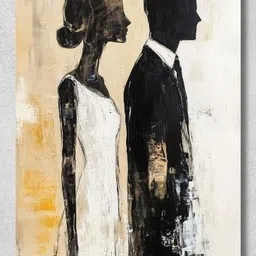 Viventiq White Canvas Other Wall Paintings-picture-17