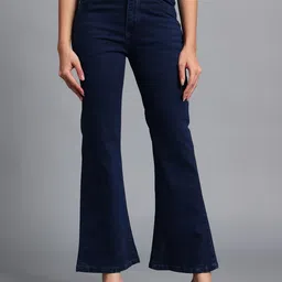 HERE&NOW Women Bootcut Mid-Rise Stretchable Jeans-picture-23