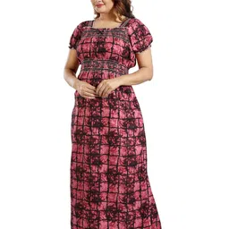Inner Beats Women Pack Of 2 Multicoloured Cotton Blend Nightdress-image-50