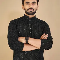 ORIFAB Men Straight Kurtas-picture-10