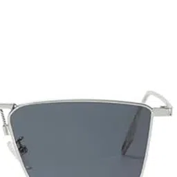 DEXENT COLLECTION Unisex Square Sunglasses 614 Silver image 2