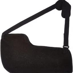 fact-care Arm Sling Arm Brace with Elbow Support for Left Right Hand Arm Support image 1