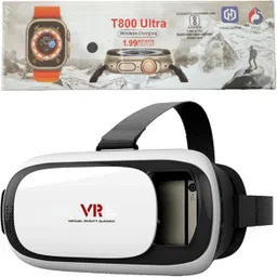 ImmersiOne T800 Ultra Smartwatch + VR Box Virtual Reality Headset Smart Combo 2.4 GHz AM3 1 Core Processor Designed for Mobile-picture-28
