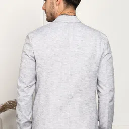 fubar Men Striped Single Breasted Wedding Blazer image 4