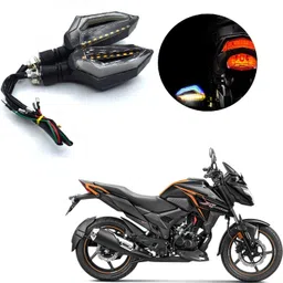 auto addict Front, Rear LED Indicator Light for Honda CBZ Xtreme-picture-26