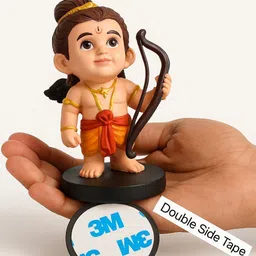 Mkecom Lord Shree RAM Ji Idol for Car Dashboard, Office Table,Home Décor Decorative Showpiece - 10 cm image 4