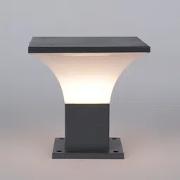 foziq Black Acrylic Gate Light image 3