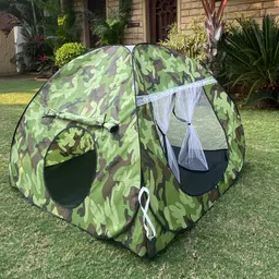 Jungle Print foldable kids Play Tent for Boys & Girls-image-14