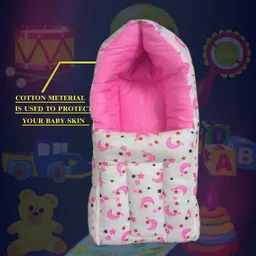 akxucart Baby Desire 3 in 1 Baby Bed, Baby Bedding for New Born & Carry Nest, Cotton Sleeping Bag image 4