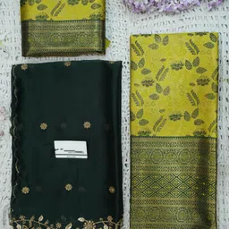 shree creation Self Design Semi Stitched Lehenga Choli image 2