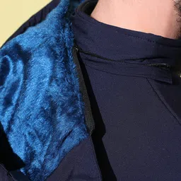 fit n fame Men Solid Bomber Jacket image 4