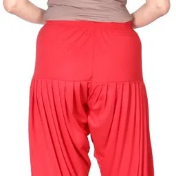 cozyplay Solid Cotton Lycra Blend Women Harem Pants image 2