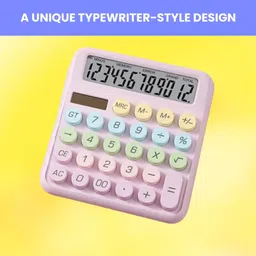 frony Desktop Calculator, 12-Digit Large LCD and Large Buttons for Office, Homes B173 Basic Calculator-picture-15
