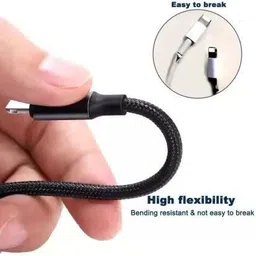 G2L 3-in-1 Cable 1 m USB Phone Cable Charging Cable 3 in 1 Multi USB Cable Multiple Charger Fast Charging Cord Compatible with all Smartphones image 2