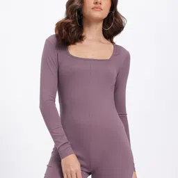 glitchez Solid Women Jumpsuit image 2