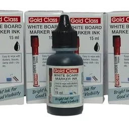 goldclass Combo Pack of White Board Marker Bottled Ink (Black) 15ML Each Easily refillable 15 ml Marker Refill-picture-21