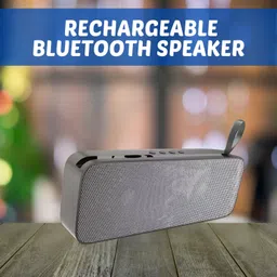GUGGU Badshah (PORTABLE BLUETOOTH DESKTOP SPEAKER) Stereo Sound & Hi Bass SoundY129 5 W Bluetooth Laptop/Desktop Speaker image 1