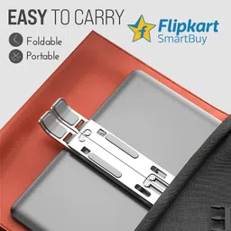 Flipkart SmartBuy Laptop Stand 7 Angles Adjustable Aluminum Portable Laptop Stand image 4