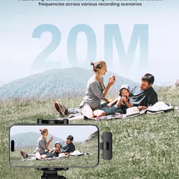 SterlingBazaar wireless collar mic for android mobile c type and ios Camera Microphone image 3