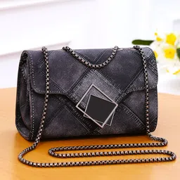 Diva Dale Textured Structured Sling Bag-image-0