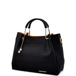 Bagsy Malone Bucket Vegan Leather Handheld Bag With Sling Bag image 3